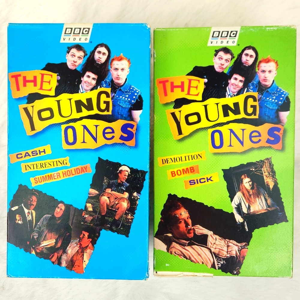 The Young Ones 2 VHS set, 6 Episodes